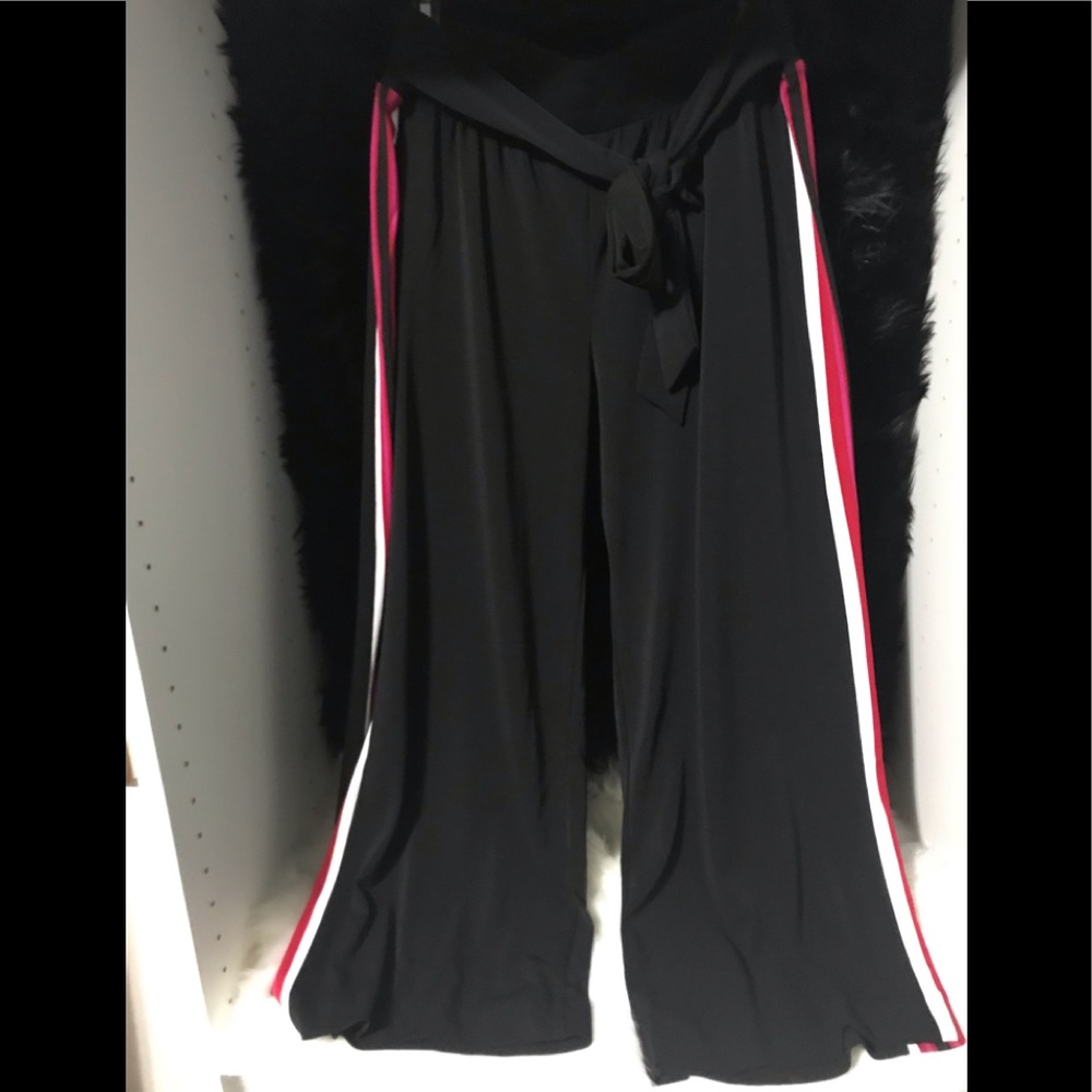 International Concepts Wide Leg Pants with Belt.